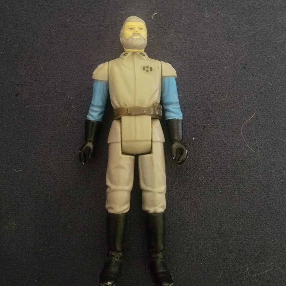 Action Figure with Blue and Black Outfit
